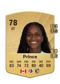 Nichelle Prince Common 78 Overall Rating