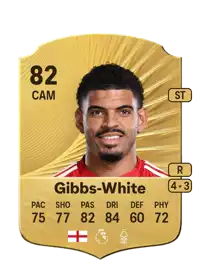 Morgan Gibbs-White Rare 82 Overall Rating
