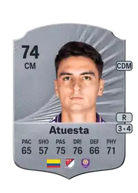 Eduard Atuesta Rare 74 Overall Rating