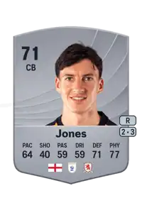 Alfie Jones Common 71 Overall Rating