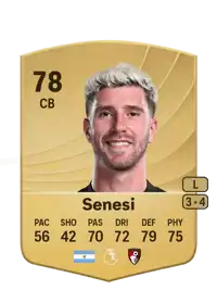 Marcos Senesi Common 78 Overall Rating