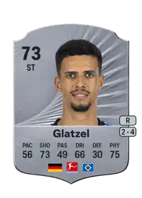 Robert Glatzel Rare 73 Overall Rating
