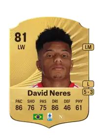 David Neres Rare 81 Overall Rating