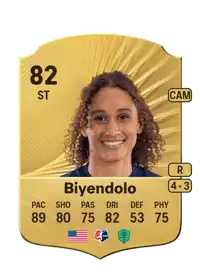 Lynn Biyendolo Rare 82 Overall Rating