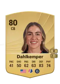 Abby Dahlkemper Common 80 Overall Rating