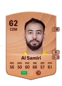 Khaled Al Samiri Common 62 Overall Rating