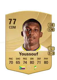 Zaydou Youssouf Common 77 Overall Rating