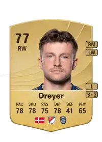 Anders Dreyer Common 77 Overall Rating