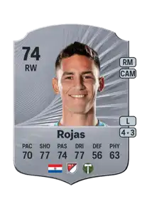 Matías Rojas Rare 74 Overall Rating