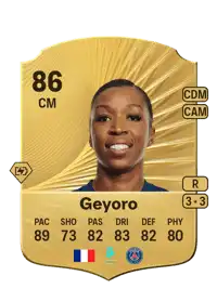 Grace Geyoro Rare 86 Overall Rating