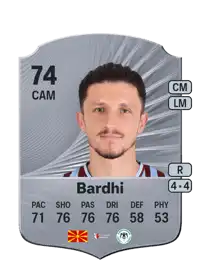 Enis Bardhi Rare 74 Overall Rating