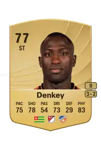 Kévin Denkey Common 77 Overall Rating