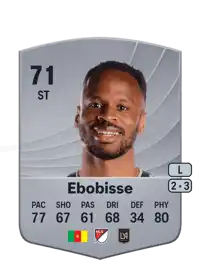 Jeremy Ebobisse Common 71 Overall Rating