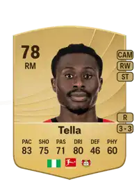 Nathan Tella Common 78 Overall Rating