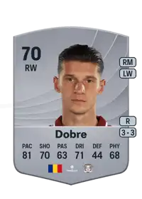 Alex Dobre Common 70 Overall Rating