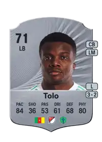 Nouhou Tolo Rare 71 Overall Rating