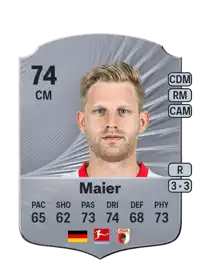 Arne Maier Rare 74 Overall Rating