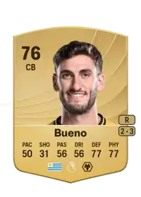 Santiago Bueno Common 76 Overall Rating