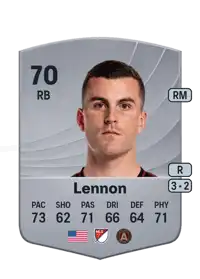 Brooks Lennon Common 70 Overall Rating