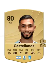 Valentin Castellanos Common 80 Overall Rating