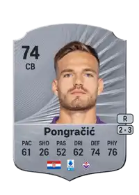 Marin Pongračić Rare 74 Overall Rating