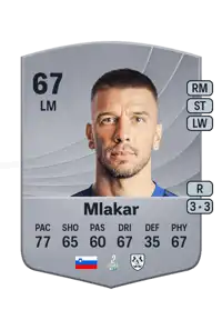 Jan Mlakar Common 67 Overall Rating