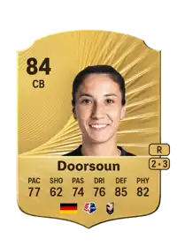 Sara Doorsoun Rare 84 Overall Rating