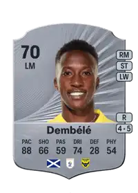 Siriki Dembélé Rare 70 Overall Rating