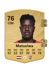 Azor Matusiwa Common 76 Overall Rating