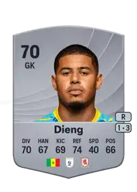 Seny Dieng Common 70 Overall Rating