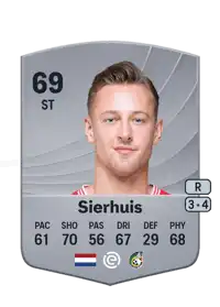 Kaj Sierhuis Common 69 Overall Rating
