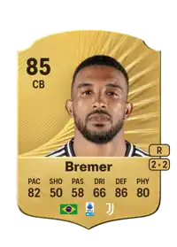 Bremer Rare 85 Overall Rating