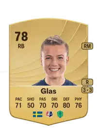 Hanna Glas Common 78 Overall Rating