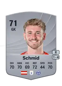 Nicolas Schmid Common 71 Overall Rating