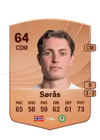Tore André Sørås Common 64 Overall Rating