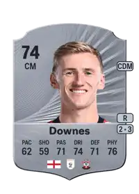 Flynn Downes Rare 74 Overall Rating
