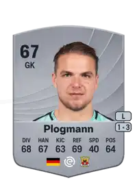 Luca Plogmann Common 67 Overall Rating