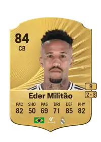 Éder Militão Rare 84 Overall Rating