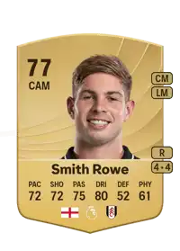 Emile Smith Rowe Common 77 Overall Rating