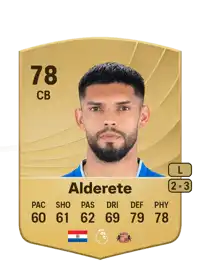 Omar Alderete Common 78 Overall Rating