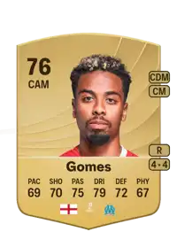 Angel Gomes Common 76 Overall Rating