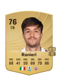 Luca Ranieri Common 76 Overall Rating