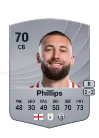 Nat Phillips Common 70 Overall Rating