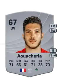 Bilel Aouacheria Common 67 Overall Rating