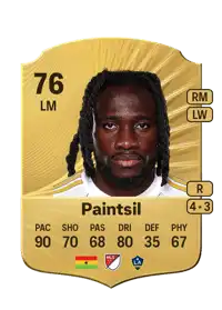 Joseph Paintsil Rare 76 Overall Rating