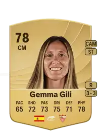 Gemma Gili Common 78 Overall Rating