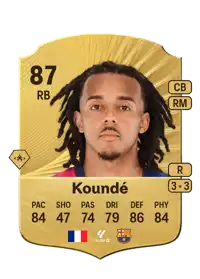 Jules Koundé Rare 87 Overall Rating
