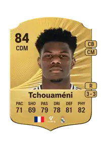 Aurélien Tchouaméni Rare 84 Overall Rating