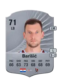 Borna Barišić Rare 71 Overall Rating