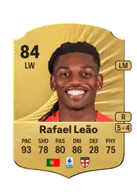 Rafael Leão Rare 84 Overall Rating